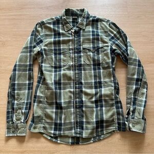 Otter Flannel Cotton Merino Wool Button Down Casual Outdoor Colorado Shirt